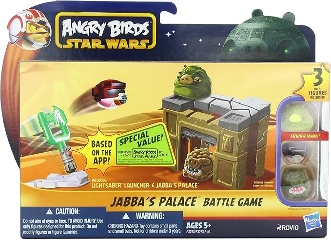 hasbro 孩之宝 games 愤怒的小鸟星球大战版对战初级装——贾巴的宫殿